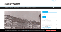 Desktop Screenshot of frankvollmer.com